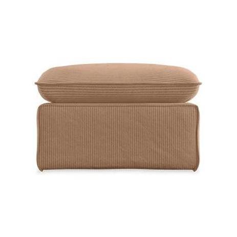 HKliving Nomad hocker Corduroy Rib Brown