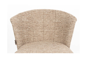 Dutchbone Georgia eetkamerstoel Soft Brown
