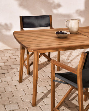 Kave Home Thianna tuintafel Naturel
