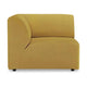HKliving Jax bank left end Linnen Burnt Ochre