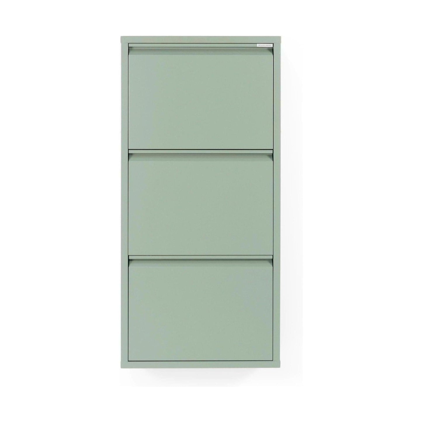 Spinder Design Billy 3 schoenenkast Dusty Green