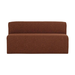 WOOOD Mojo Base eetkamerbank 164 cm bouclé Roestbruin