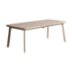 Kave Home Izola tuintafel uitschuifbaar rechthoek 220x100 cm Taupe