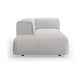 HKliving Flake bank left longchair Corduroy Rib Cream