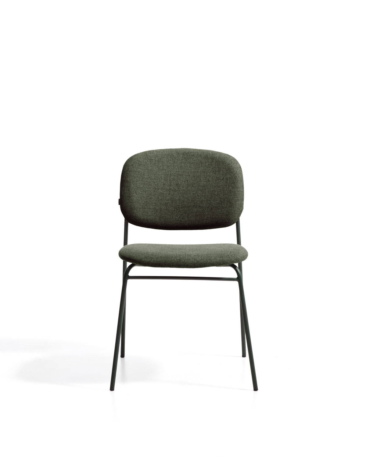 Kave Home Meli eetkamerstoel chenille Green