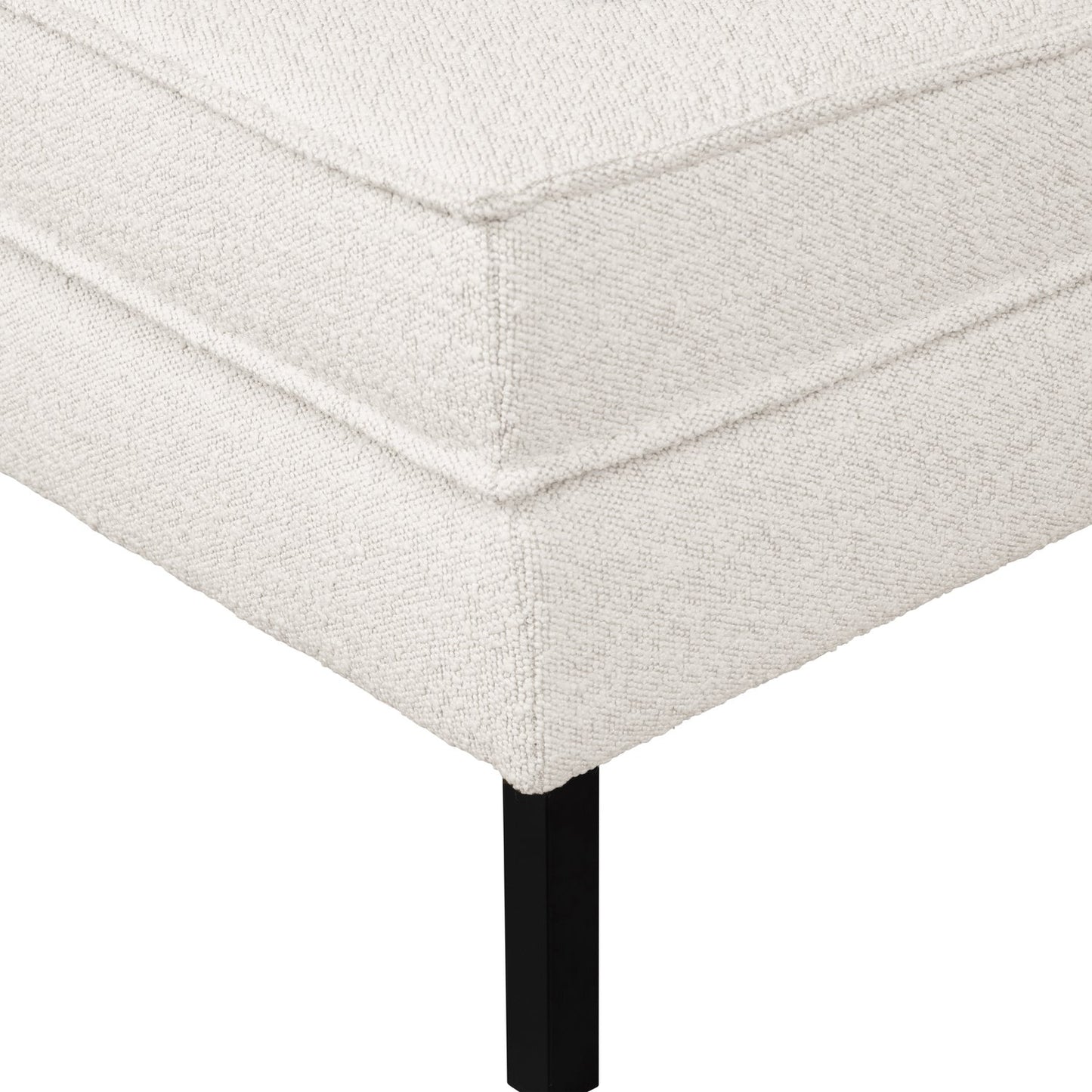 WOOOD Rodeo hocker bouclé Naturel