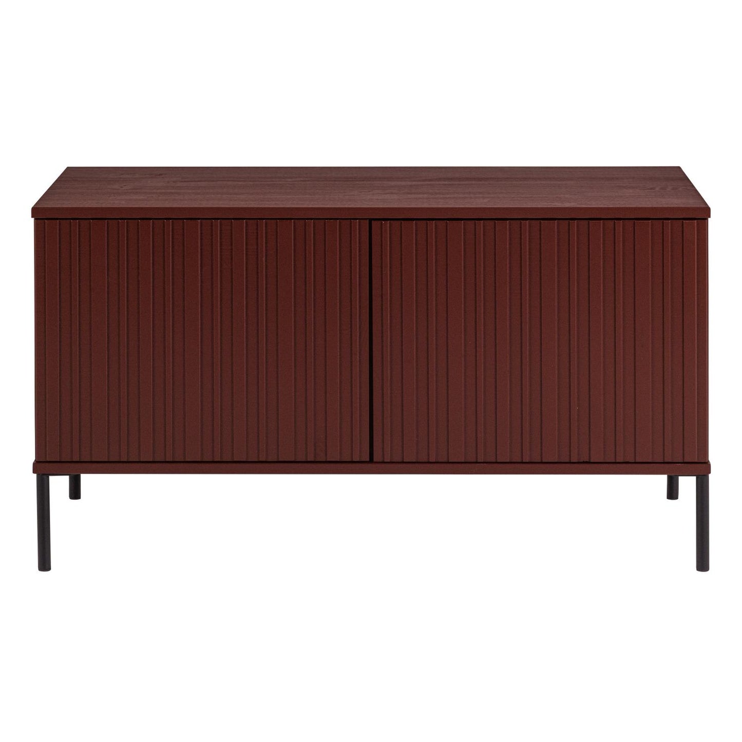 WOOOD New Gravure tv-meubel 100 cm Bordeauxrood