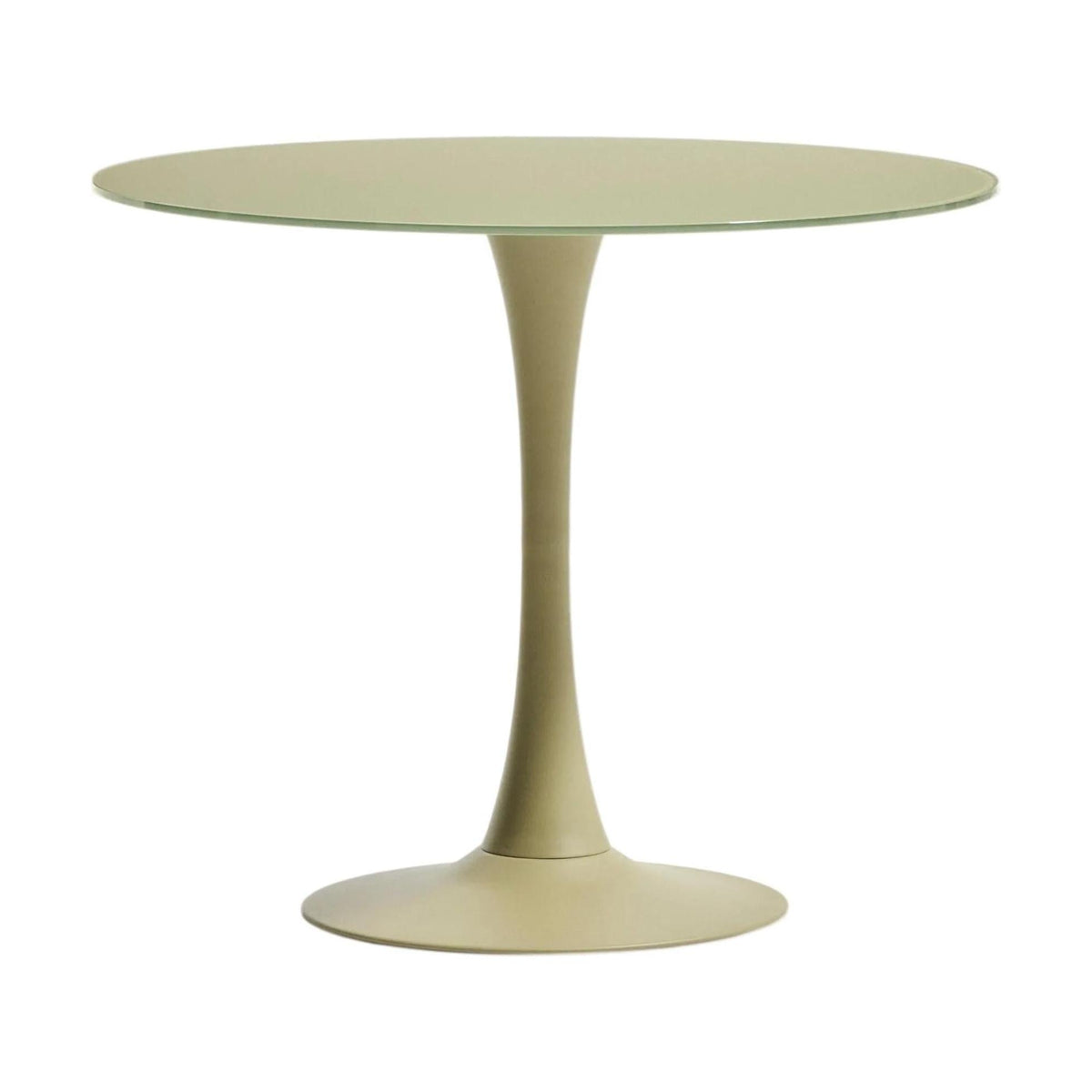 Kave Home Vedira eettafel Ø90 cm Groen