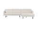 WOOOD Rodeo bank chaise longue rechts Naturel