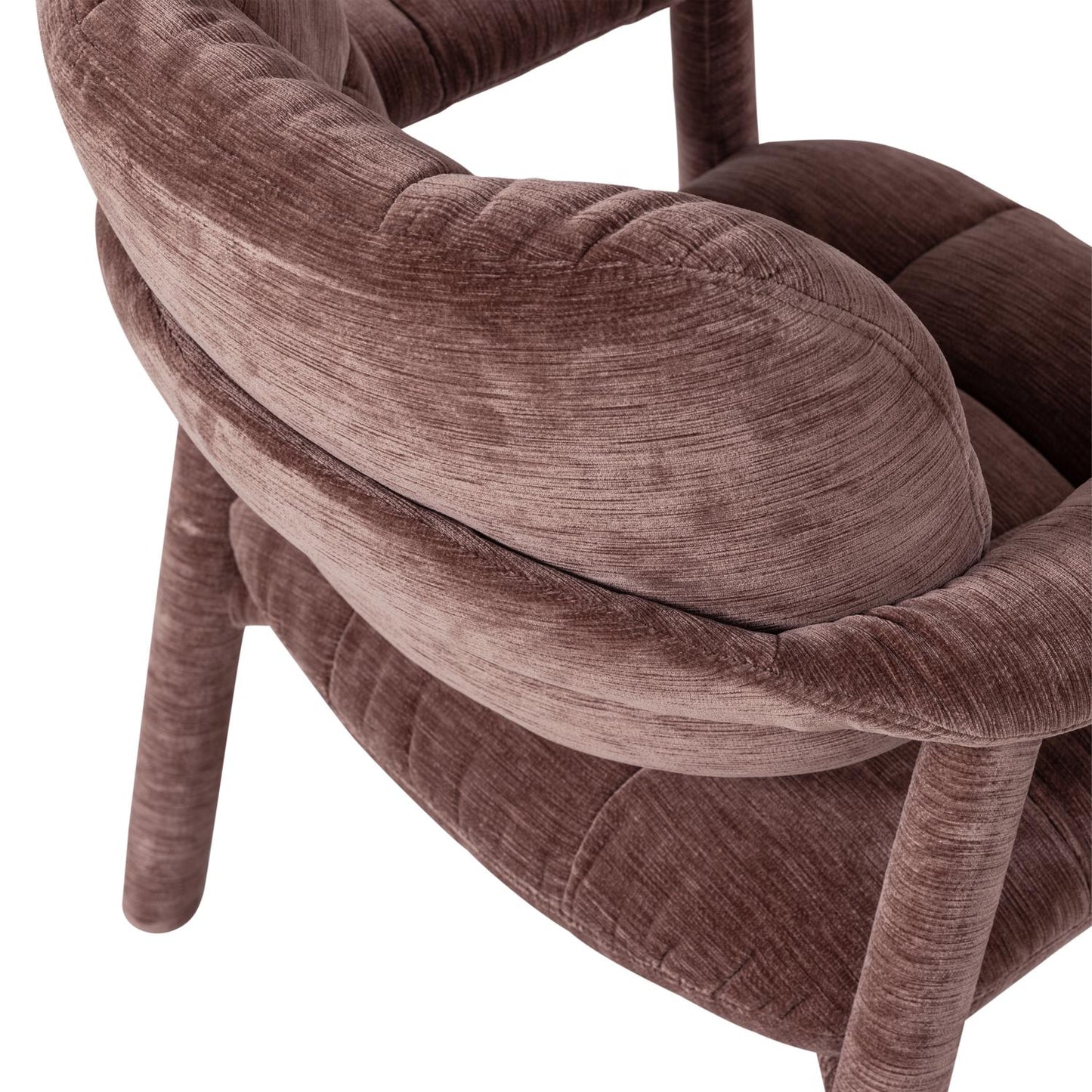 WOOOD Loom fauteuil chenille Oudroze