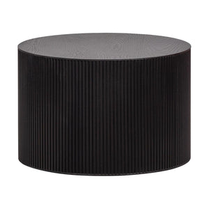 WOOOD Sanne bijzettafel Ø60 cm Zwart
