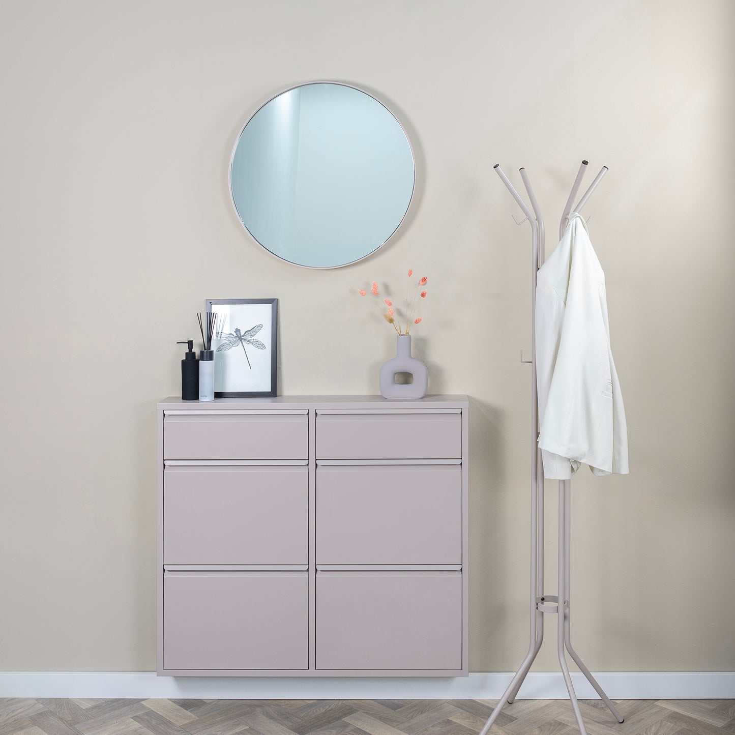 Spinder Design Jessy kapstok Silky Taupe