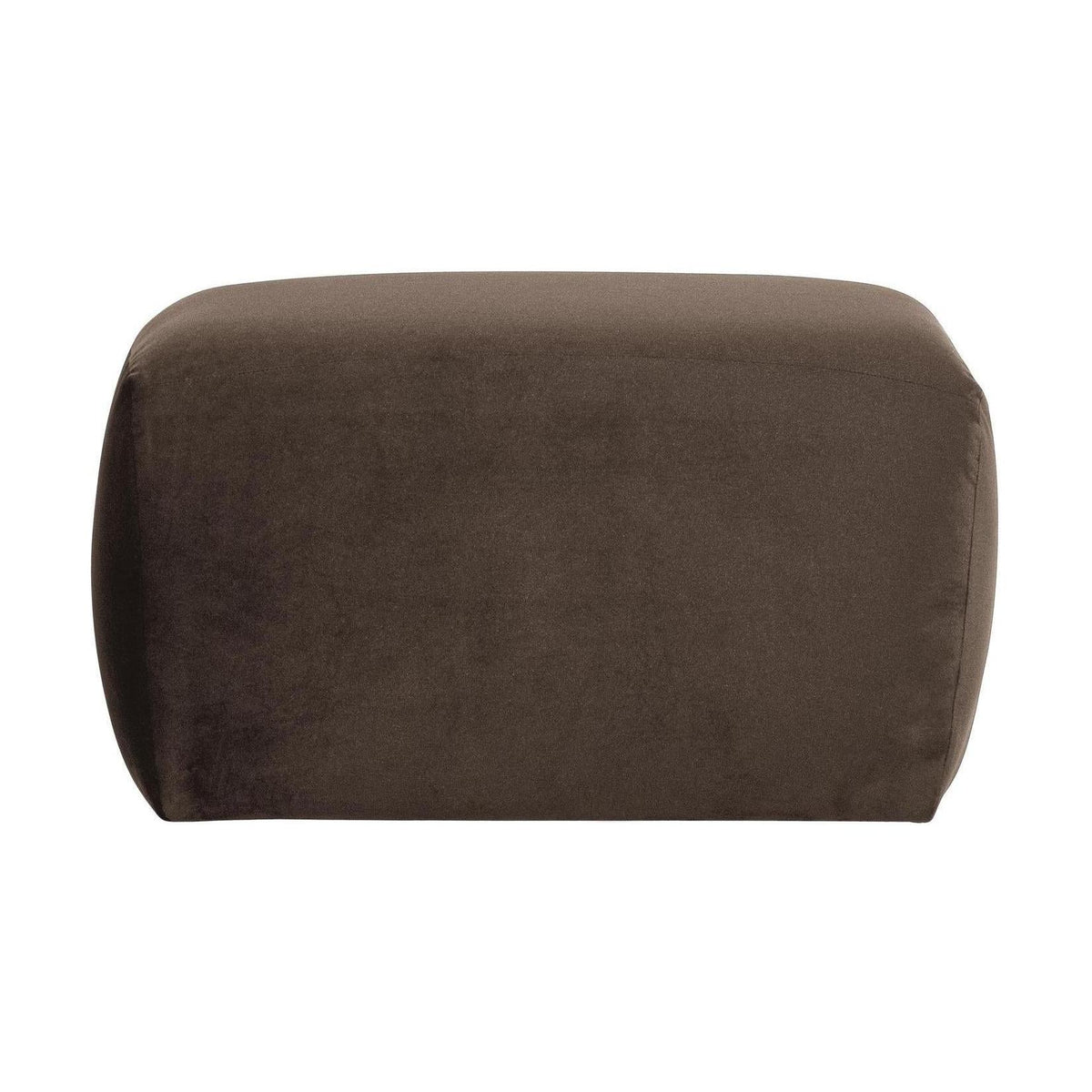 WOOOD Mojo Base poef velvet Bruin
