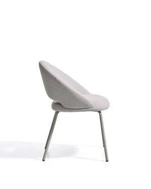 Kave Home Bonali eetkamerstoel chenille Grey