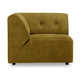 HKliving Vint bank left Royal Velvet Olive