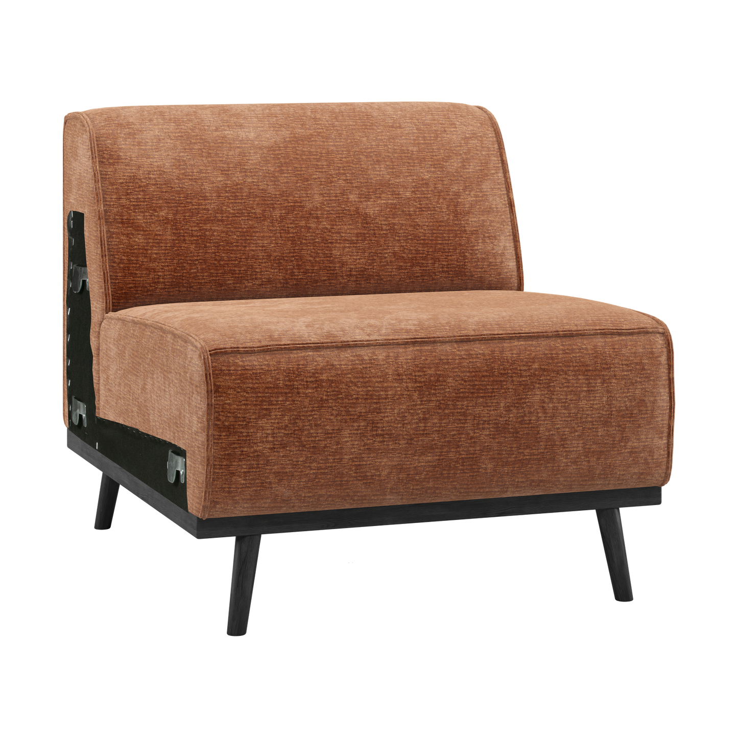 WOOOD Statement 1-zits element Chenille Velvet Terra