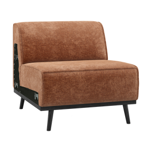 WOOOD Statement 1-zits element Chenille Velvet Terra