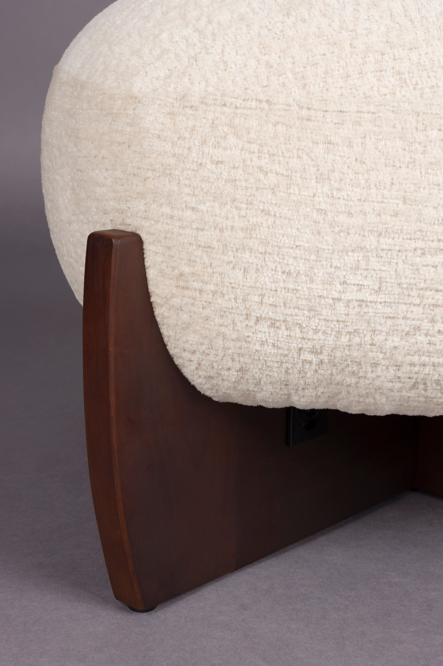 Dutchbone Emilius poef Beige