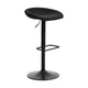 Kave Home Danua barkruk H82 chenille Black