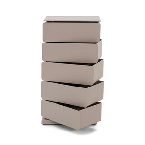 Spinder Design Joey 5 ladekast Silky Taupe