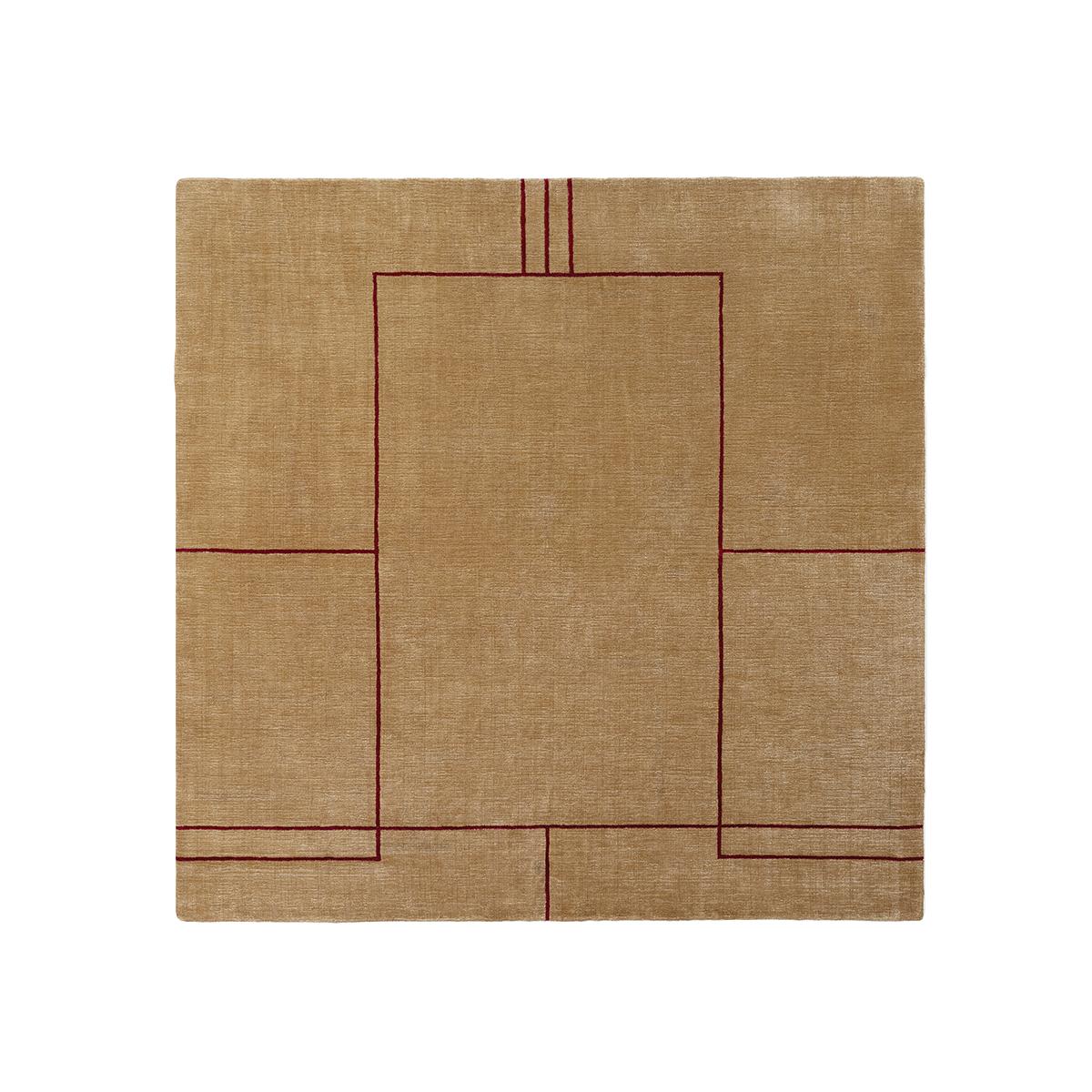 &Tradition Cruise AP11 vloerkleed 240x240 cm Bombay Golden Brown