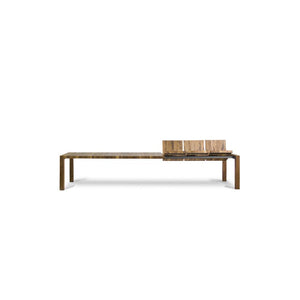 LABEL Vandenberg Avigo eettafel 220x90 cm noten