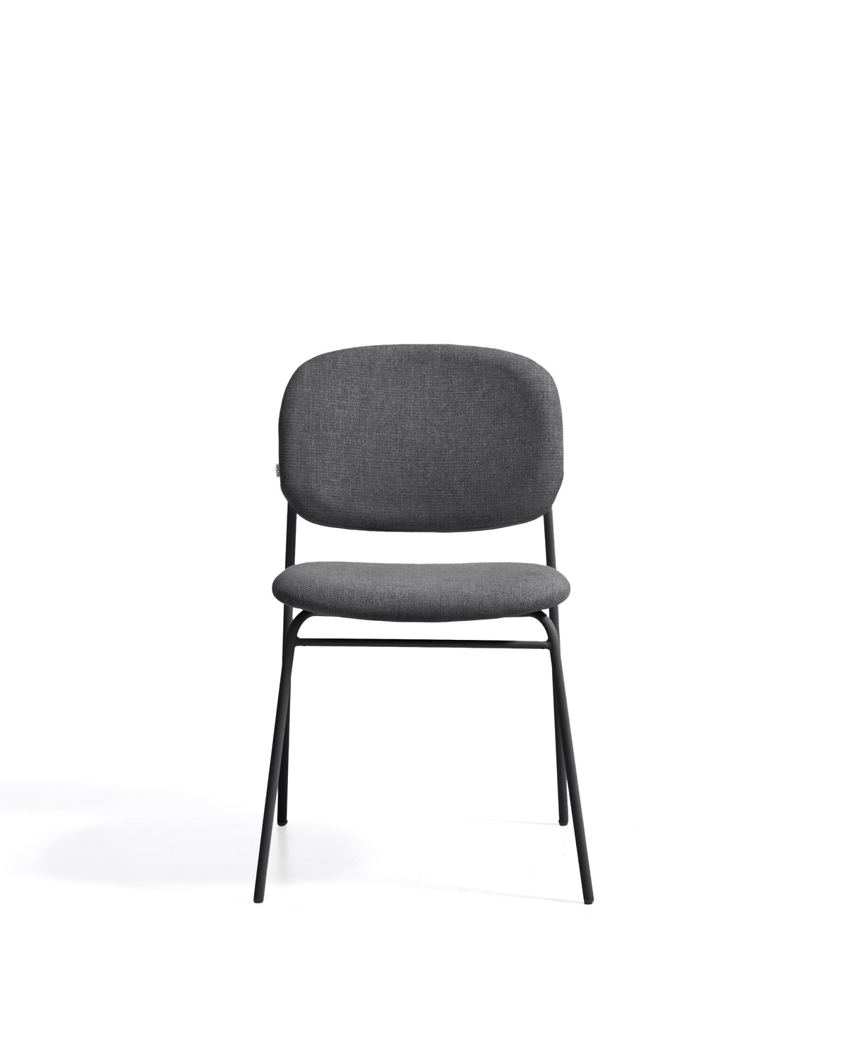 Kave Home Meli eetkamerstoel chenille Grey