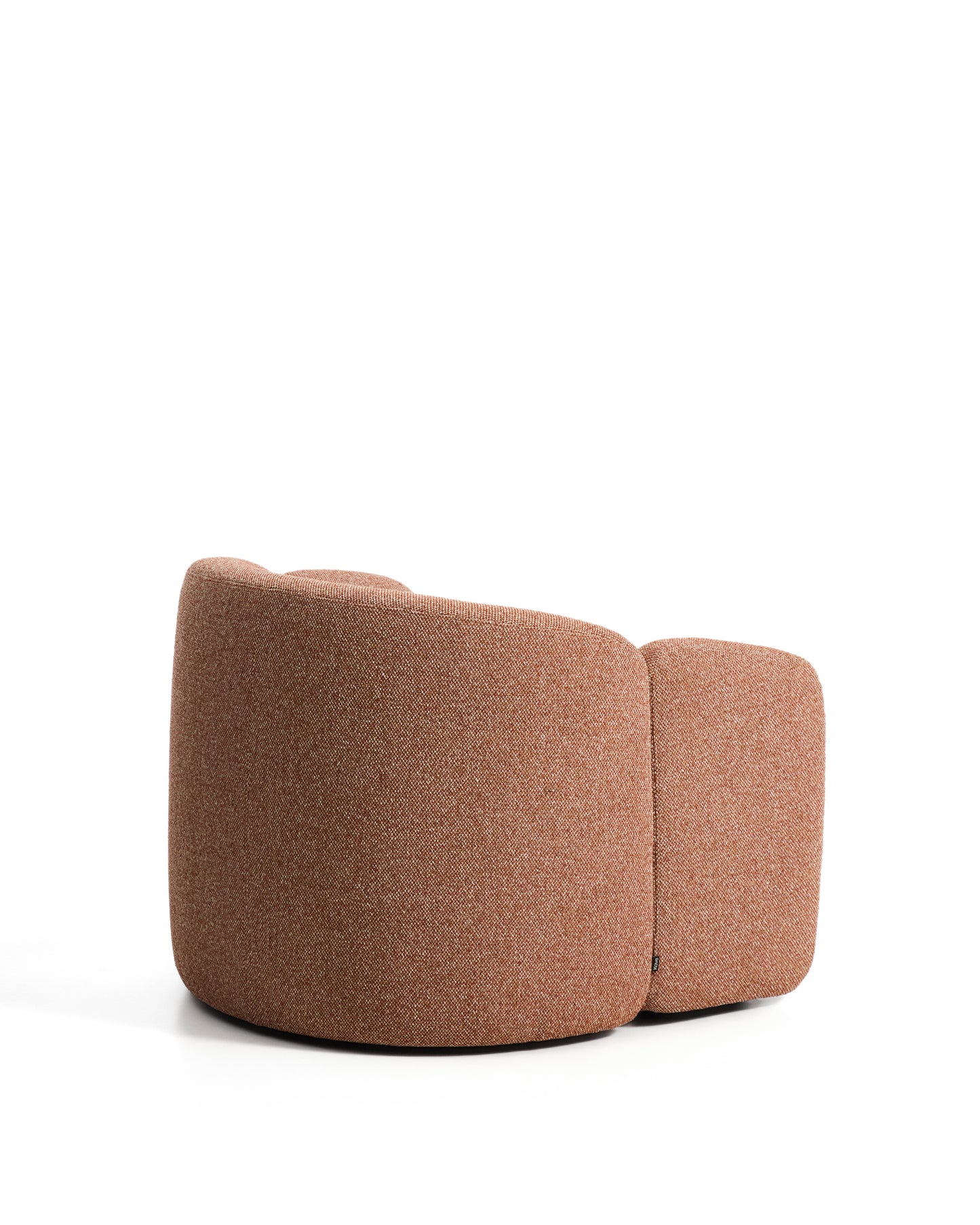 Kave Home Corvena fauteuil 98 cm chenille Terracotta