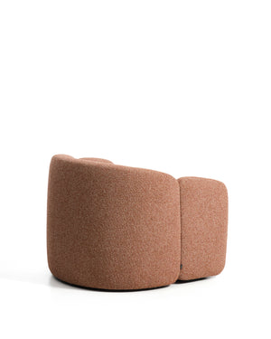 Kave Home Corvena fauteuil 98 cm chenille Terracotta