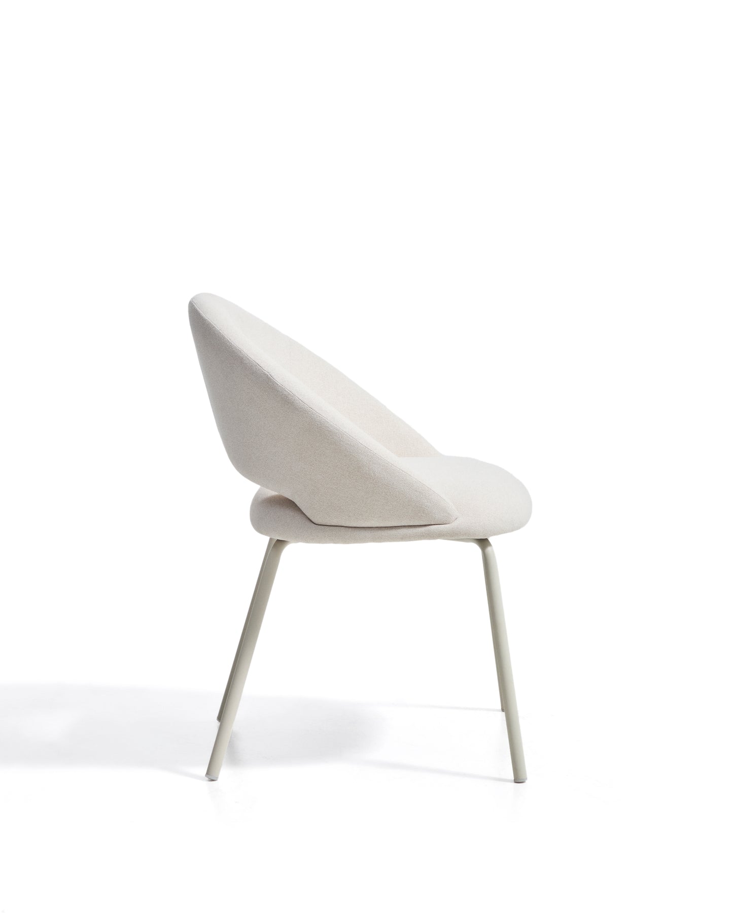 Kave Home Bonali eetkamerstoel chenille Beige