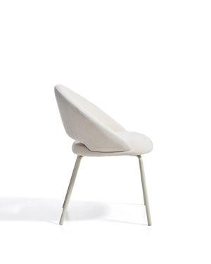 Kave Home Bonali eetkamerstoel chenille Beige