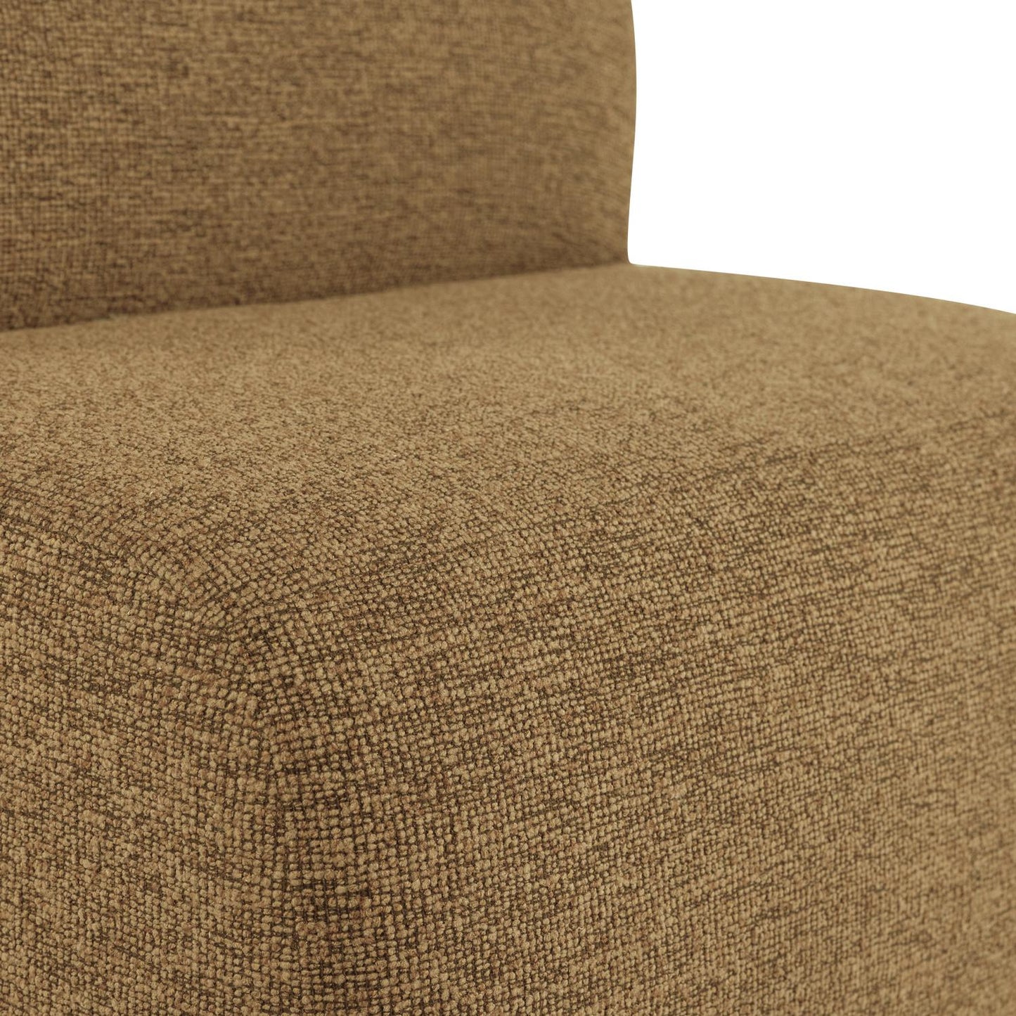 WOOOD Mojo Base 1-zits bank Bouclé Geel/Bruin