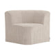 WOOOD Mojo Base eetbank hoek met rugleuning rib Ecru