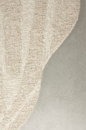 Zuiver Forms vloerkleed 230x160 cm Crème