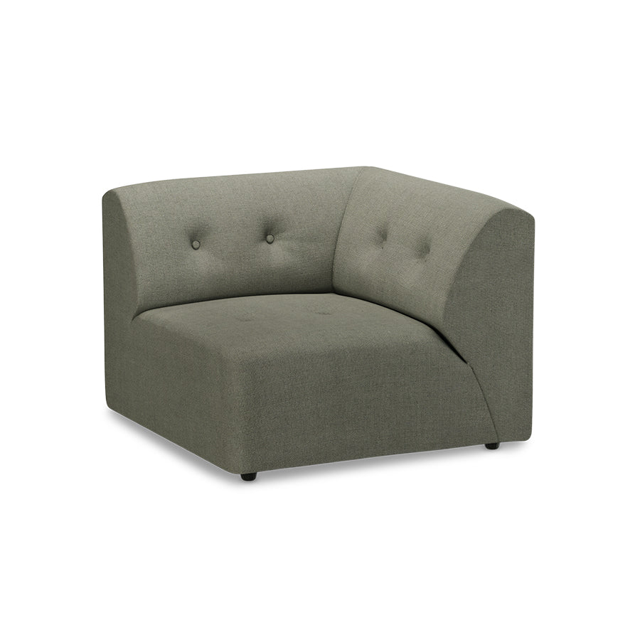 HKliving Vint bank right Linen Army Green