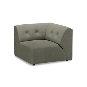 HKliving Vint bank right Linen Army Green