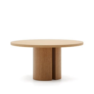 Kave Home Nealy eettafel Ø150 cm Naturel