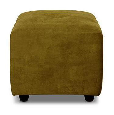 HKliving Vint hocker small Royal Velvet Olive