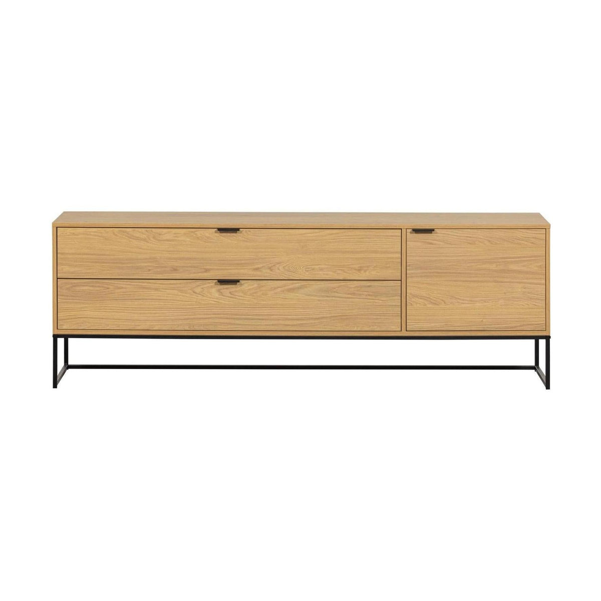 WOOOD Silas tv-meubel 180 cm eiken Naturel