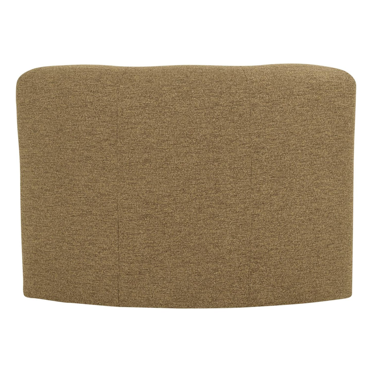 WOOOD Mojo Base eetbank hoek met rugleuning bouclé Geel/Bruin