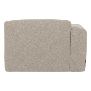 WOOOD Mojo Base chaise longue bank arm links bouclé Beige