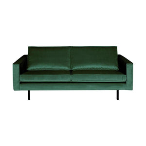 WOOOD Rodeo 2,5-zits bank velvet bosgroen