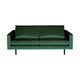WOOOD Rodeo 2,5-zits bank velvet bosgroen