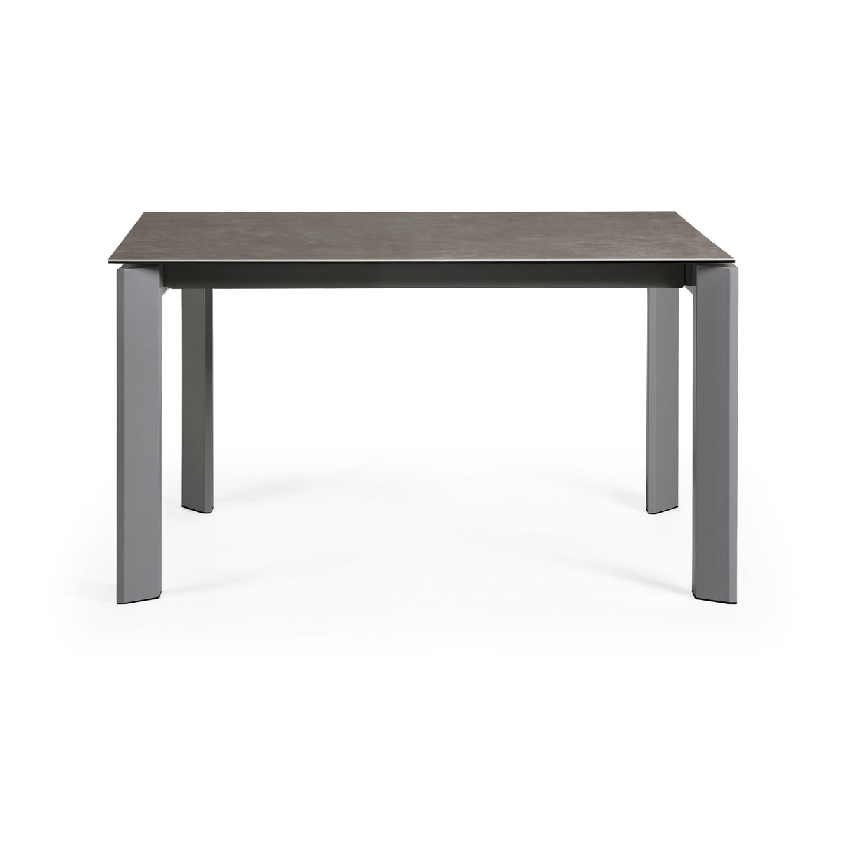 Kave Home Axis eettafel uitschuifbaar 140/200x90 cm Grijs
