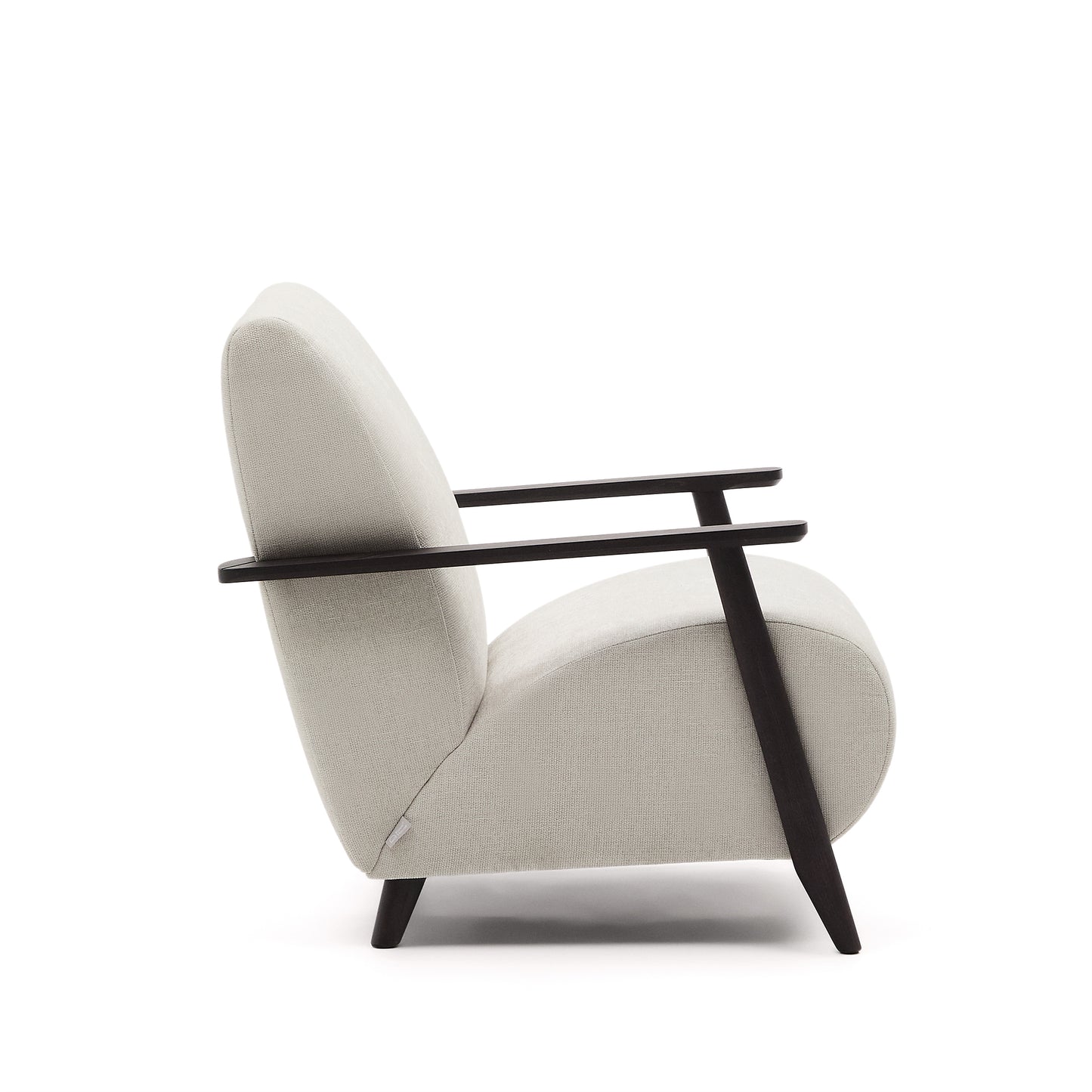 Kave Home Meghan fauteuil Pearl zwart