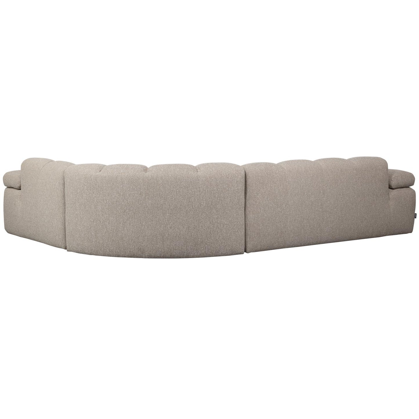 WOOOD Mojo hoekbank rechts bouclé Beige Melange