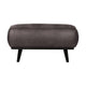 WOOOD Statement hocker Ecoleer Donkergrijs