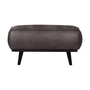 WOOOD Statement hocker Ecoleer Donkergrijs
