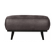 WOOOD Statement hocker Ecoleer Donkergrijs