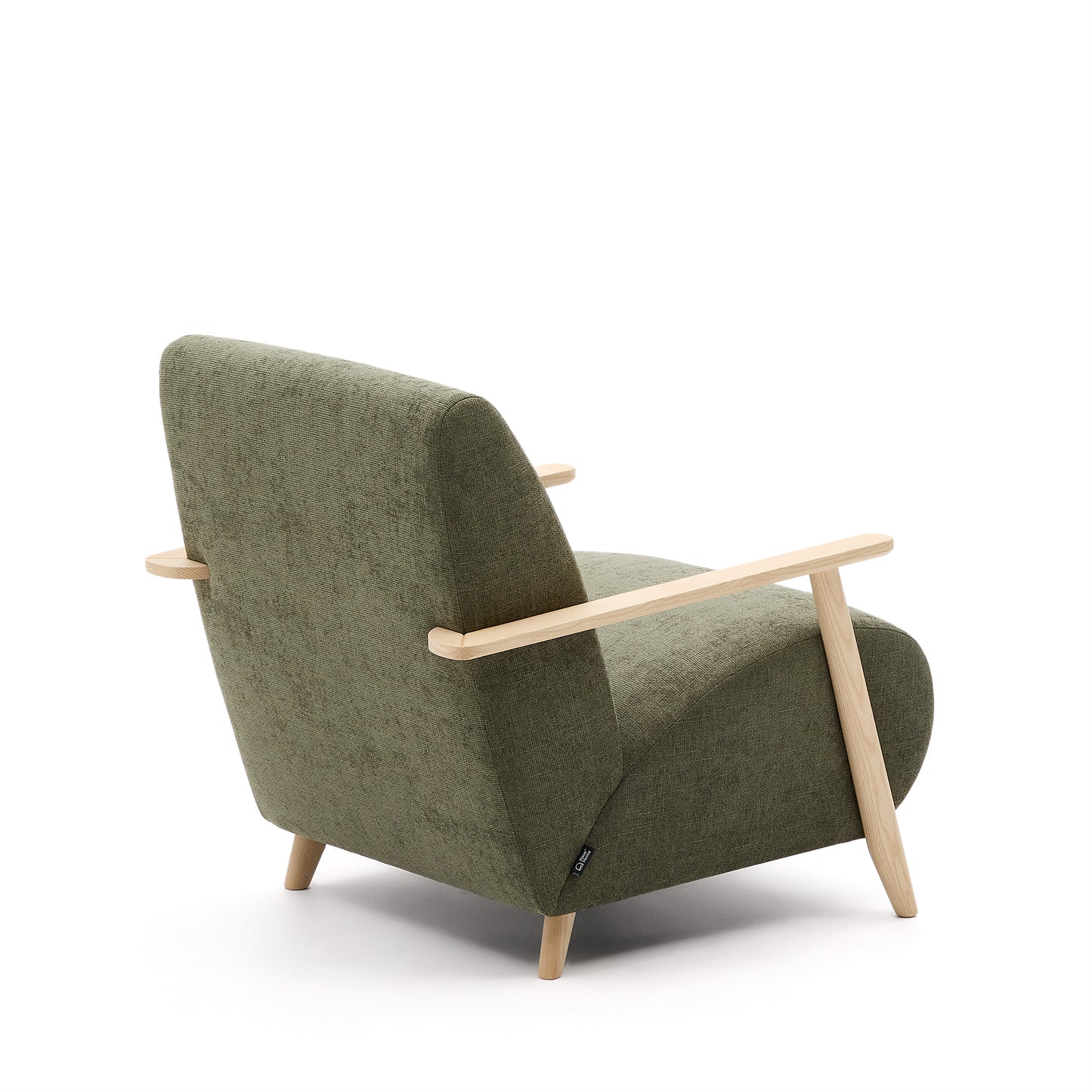 Kave Home Meghan fauteuil Groen naturel
